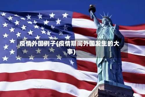 疫情外国例子(疫情期间外国发生的大事)-第2张图片
