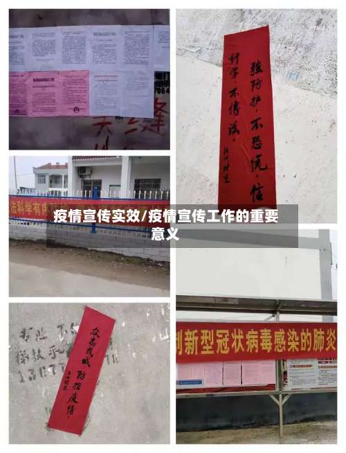 疫情宣传实效/疫情宣传工作的重要意义-第2张图片