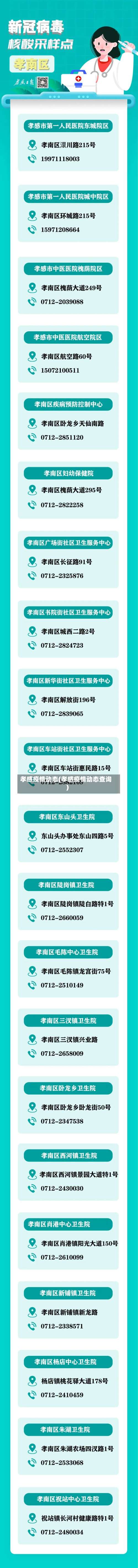 孝感疫情动态(孝感疫情动态查询)
