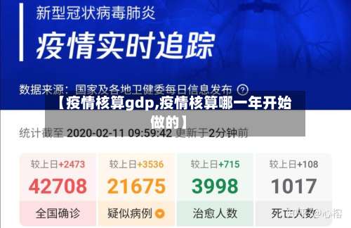【疫情核算gdp,疫情核算哪一年开始做的】-第3张图片