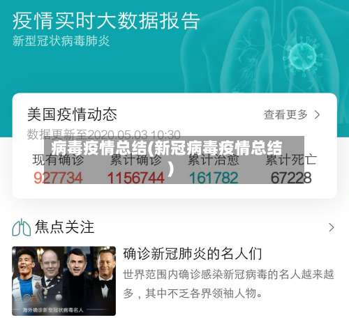 病毒疫情总结(新冠病毒疫情总结)