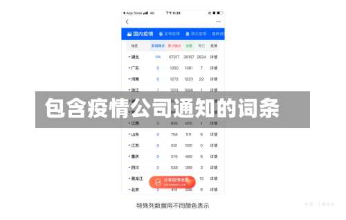 包含疫情公司通知的词条-第2张图片