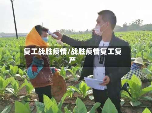 复工战胜疫情/战胜疫情复工复产-第2张图片