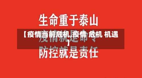 【疫情当前危机,疫情 危机 机遇】-第2张图片