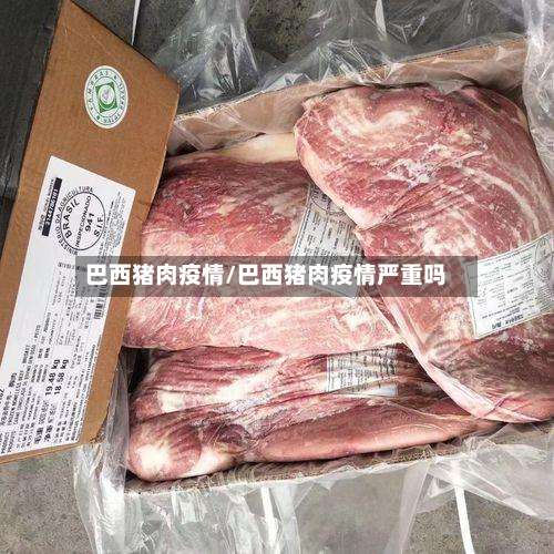 巴西猪肉疫情/巴西猪肉疫情严重吗
